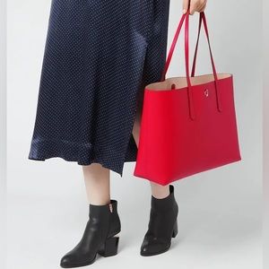 Kate Spade Molly Tote Large Hot Chili
